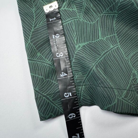 Mack Weldon Swim Trunk Mens Extra Large Green Tropical Drawstring Elastic Waist - Picture 14 of 14